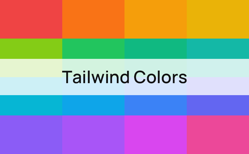 Tailwindのカラー一覧